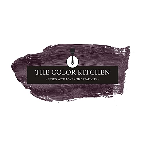 Livingwalls THE COLOR KITCHEN kräftige Wandfarbe - Malerfarbe für farbenfrohe Räume - matte Innenfarbe in Violett - 2,5l Deckfarbe in TCK2007 von Livingwalls