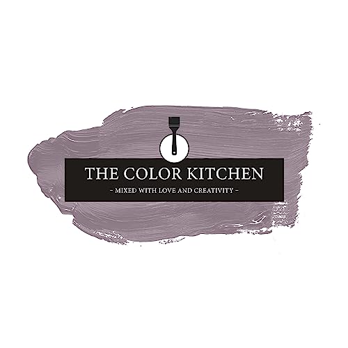 Livingwalls THE COLOR KITCHEN kräftige Wandfarbe - Malerfarbe für farbenfrohe Räume - matte Innenfarbe in Violett - 5l Deckfarbe in TCK2005 von Livingwalls