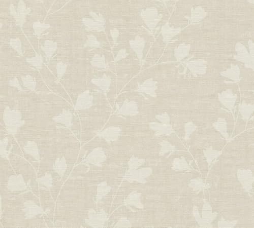 A.S. Création Tapete Floral Grau Beige Greige Nara 387474 Tapete Blätterranke Vliestapete 10,05 m x 0,53 m Made in Germany A.S. Création Tapete Floral Grau Beige Greige Nara 387474 Tapete Blätterranke Vliestapete 10,05 m x 0,53 m Made in Germany von A.S. Création