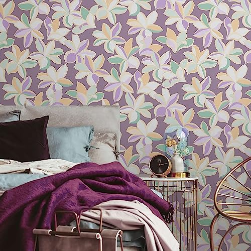 Tapete Floral Lila Orange - Livingwalls House of Turnowsky 389082 - Tapete Floral Vliestapete - 10,05 m x 0,53 m Made in Germany Tapete Floral Lila Orange - Livingwalls House of Turnowsky 389082 - Tapete Floral Vliestapete - 10,05 m x 0,53 m Made in Germany von A.S. Création