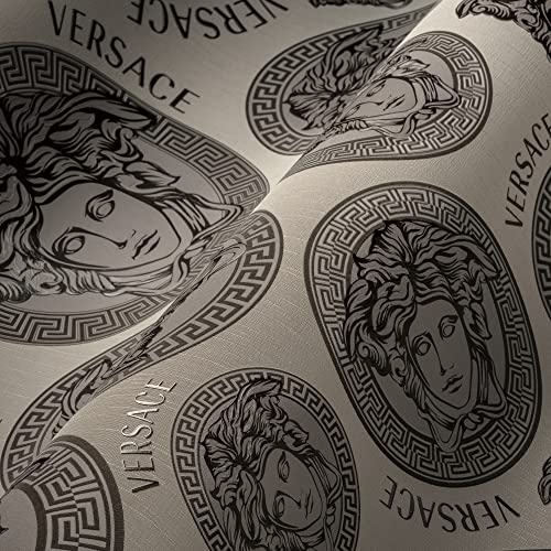 A.S. Création VERSACE WALLPAPER Beige Grau Luxus Tapete Designer Vliestapete Logo Medusa 386112 10,05x0,70m Made in Germany A.S. Création VERSACE WALLPAPER Beige Grau Luxus Tapete Designer Vliestapete Logo Medusa 386112 10,05x0,70m Made in Germany von A.S. Création