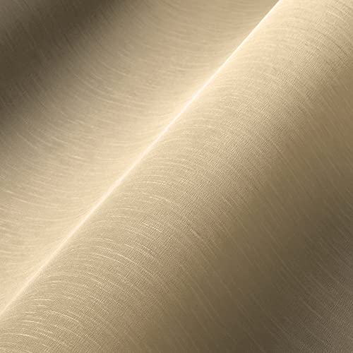 A.S. Création VERSACE WALLPAPER Designer Tapete Beige Creme Uni Vliestapete Luxus leicht glänzend 383833 10,05x0,70m Made in Germany von A.S. Création