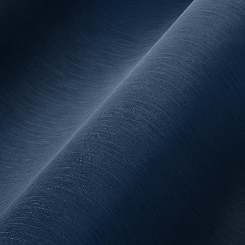 VERSACE WALLPAPER Luxus Tapete Blau Dunkelblau Einfarbig Vliestapete leicht glänzend 383832 10,05x0,70m Made in Germany von A.S. Création