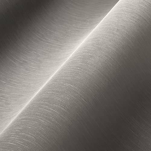 VERSACE WALLPAPER Luxus Tapete Silber Grau Uni Einfarbig Vliestapete leicht glänzend 383835 10,05x0,70m Made in Germany von A.S. Création
