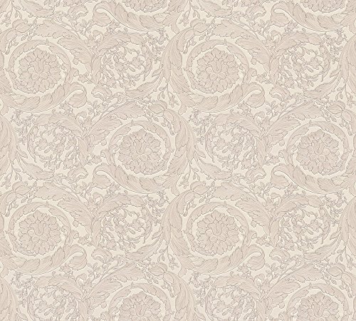 VERSACE WALLPAPER Vliestapete Barocco Flowers Luxustapete mit Ornamenten barock 10,05 m x 0,70 m braun creme metallic Made in Germany 935835 93583-5 VERSACE WALLPAPER Vliestapete Barocco Flowers Luxustapete mit Ornamenten barock 10,05 m x 0,70 m braun creme metallic Made in Germany 935835 93583-5 von A.S. Création