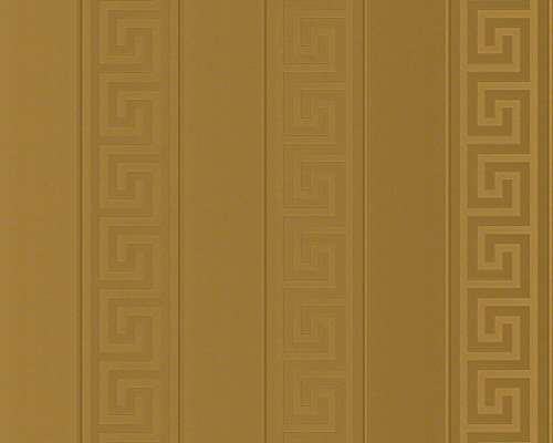 VERSACE WALLPAPER Vliestapete Greek Luxustapete geometrisch grafisch 10,05 m x 0,70 m metallic Made in Germany 935242 93524-2 von A.S. Création