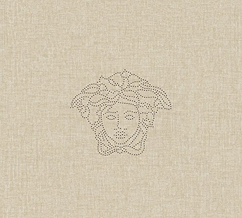 VERSACE WALLPAPER Vliestapete Medusa Luxustapete Designpanel 3,30 m x 0,70 m creme metallic Made in Germany 329502 32950-2 VERSACE WALLPAPER Vliestapete Medusa Luxustapete Designpanel 3,30 m x 0,70 m creme metallic Made in Germany 329502 32950-2 von A.S. Création