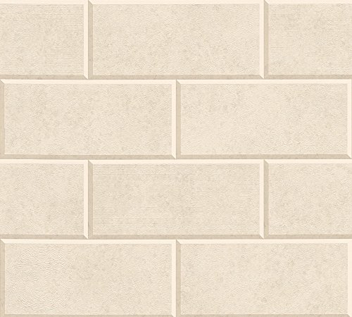 VERSACE WALLPAPER Vliestapete Via Gesù Luxustapete in Stein Optik 10,05 m x 0,70 m creme beige Made in Germany 343221 34322-1 VERSACE WALLPAPER Vliestapete Via Gesù Luxustapete in Stein Optik 10,05 m x 0,70 m creme beige Made in Germany 343221 34322-1 von A.S. Création