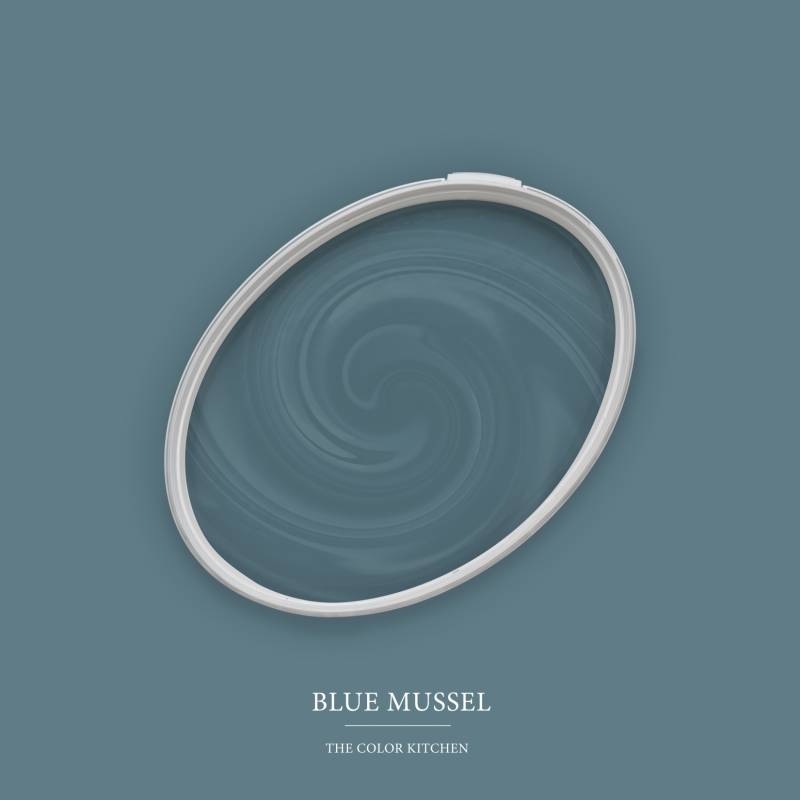 Wandfarbe Blau matt | The Color Kitchen Blue Mussel | Exklusive Innendispersion Hohe Farbintensität Wandfarbe Blau matt | The Color Kitchen Blue Mussel | Exklusive Innendispersion Hohe Farbintensität von A.S. Creation