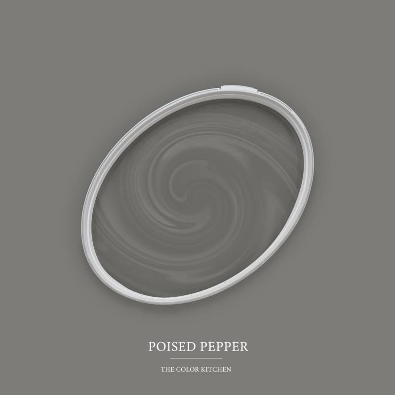 Wandfarbe Grau matt | The Color Kitchen Poised Pepper | Exklusive Innendispersion Hohe Deckkraft Wandfarbe Grau matt | The Color Kitchen Poised Pepper | Exklusive Innendispersion Hohe Deckkraft von A.S. Creation