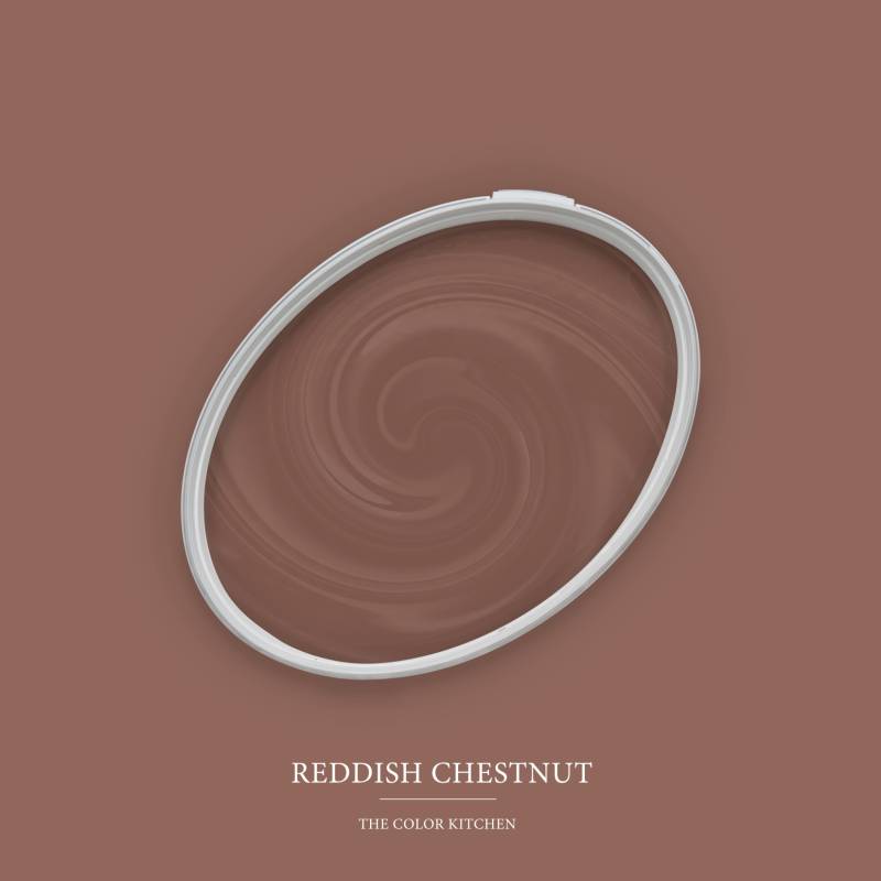 Wandfarbe Rot matt | The Color Kitchen Reddish Chestnut | Exklusive Innendispersion Hohe Deckkraft Wandfarbe Rot matt | The Color Kitchen Reddish Chestnut | Exklusive Innendispersion Hohe Deckkraft von A.S. Creation