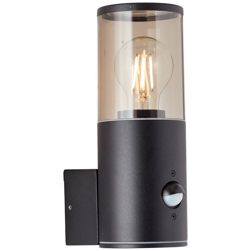 Wandleuchte 20.2 x 12.5 x 9 cm Schwarz Kunststoff Wandlampe Modern Harmonisch von A.S. Creation