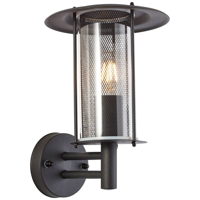 Wandleuchte 30.2 x 19.8 x 22.4 cm Schwarz Kunststoff Wandlampe Modern Harmonisch von A.S. Creation