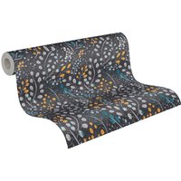A.S.Creation Vliestapete Attractive 2 Floral schwarz B/L: ca. 53x1005 cm von A.S.Creation