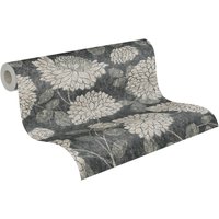 A.S.Creation Vliestapete Attractive 2 Floral schwarz B/L: ca. 53x1005 cm von A.S.Creation