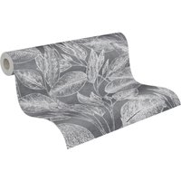 A.S.Creation Vliestapete Attractive Floral schwarz B/L: ca. 53x1005 cm von A.S.Creation