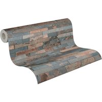 A.S.Creation Vliestapete Best of Wood`n Stone 2nd Edition Steine grau braun B/L: ca. 53x1005 cm von A.S.Creation