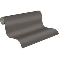 A.S.Creation Vliestapete New Elegance Uni schwarz B/L: ca. 53x1005 cm von A.S.Creation