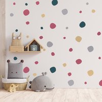 Polka Dot Wandaufkleber Für Kinder Schlafzimmer Vinyl Wand Kunst Aufkleber Kinderzimmer Spielzimmer von A1GraphicsLtd