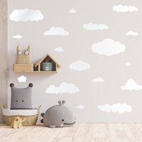 Wolke Vinyl Wand Kunst Aufkleber Kinderzimmer von A1GraphicsLtd
