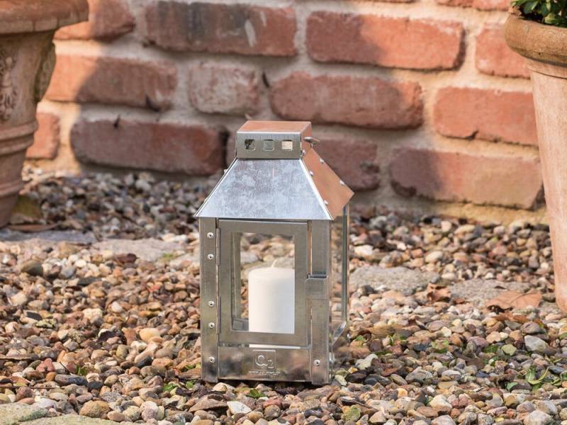 A2 Living Kerzenhalter A2 Living Allwetter Laterne MICRO Verzinkt 25 cm von A2 Living