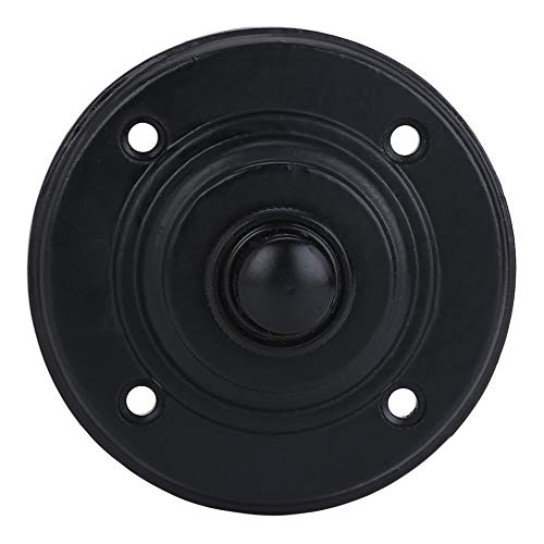 A29 Wired Iron Türklingel Chime Push Button Vintage in schwarzer Pulverbeschichtung Vintage dekorative Türklingel mit einfacher Installation von A29