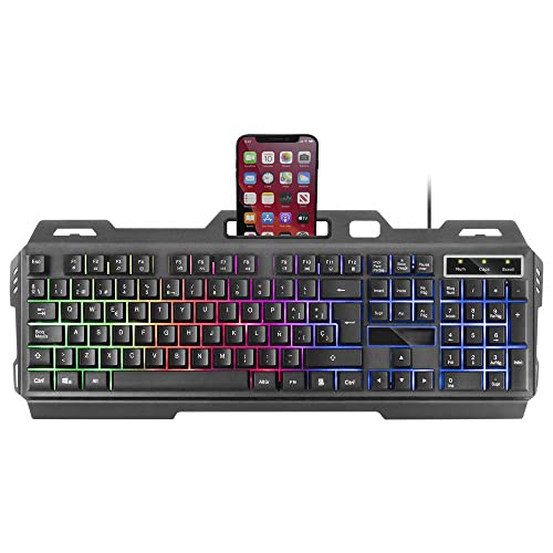 A2ZWORLD Mechanische Gaming-Tastatur mit Hintergrundbeleuchtung, USB-Kabel, Italienisch, 104 Tasten A2ZWORLD Mechanische Gaming-Tastatur mit Hintergrundbeleuchtung, USB-Kabel, Italienisch, 104 Tasten von A2ZWORLD
