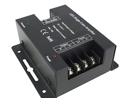 LEDLUX CL7006 PWM High Speed Power Amplifier für LED-Streifen 5 V 12 V 24 V 16 A Mono Farbe 1 Kanal AP101 von A2ZWORLD