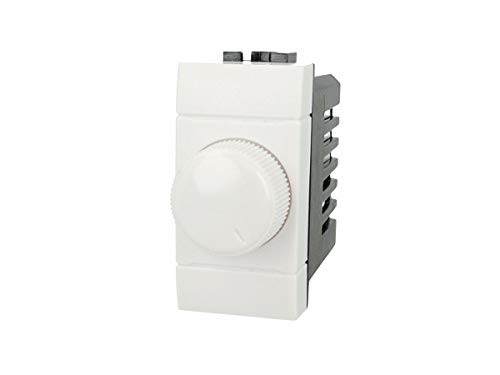 SANDASDON SD40034T Dimmer mit Drehknopf 220 V kompatibel mit Bticino Living (weiß) von A2ZWORLD