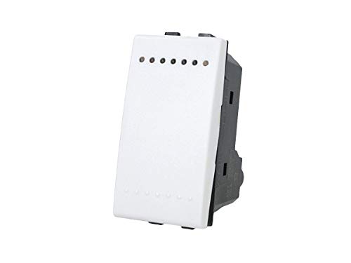 Wechselschalter kompatibel mit Bticino Living Light (weiß) von A2ZWORLD