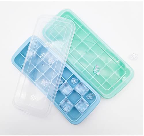 Eiswürfelform aus Silikon, mit Deckel für DIY Eiswürfel, Gelee, Püree, Säfte, Cocktails, Whisky, Eisformen von A4 Tech