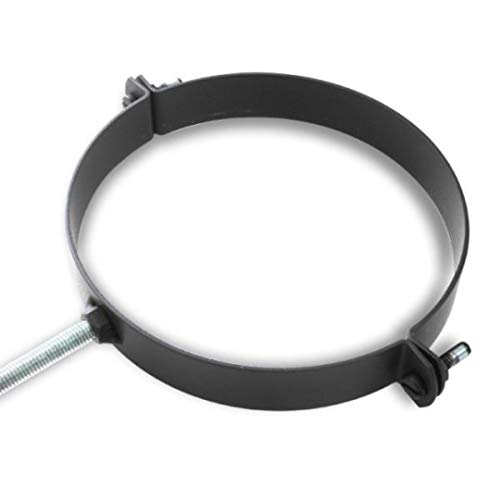 Ofenrohr Rohrhalter 120 mm Schwarz Rohrschelle Wandhalter Ofenrohr Rohrhalter 120 mm Schwarz Rohrschelle Wandhalter von AA-Kaminwelt