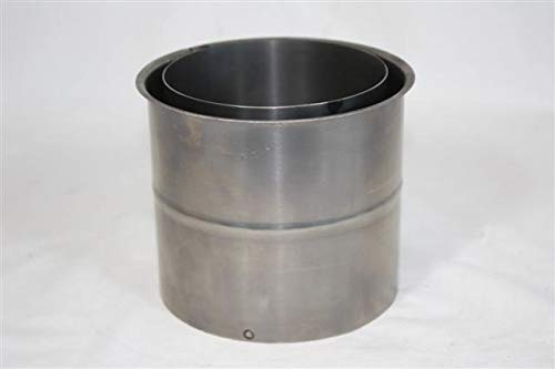Ofenrohr Wandfutter 200 mm Doppelwandfutter Rohr Kaminrohr Schornstein von AA-Kaminwelt