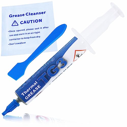 AABCOOLING Thermal Grease 3-10g - Hochleistungs 8,5W/mK Wärmeleitpaste mit Silber Für Alle CPU-PC Kühler-Lüfter Prozessor, Wasserkühlung, Thermischer Wiederstand, Paste, Wärmeleitpad AABCOOLING Thermal Grease 3-10g - Hochleistungs 8,5W/mK Wärmeleitpaste mit Silber Für Alle CPU-PC Kühler-Lüfter Prozessor, Wasserkühlung, Thermischer Wiederstand, Paste, Wärmeleitpad von AABCOOLING