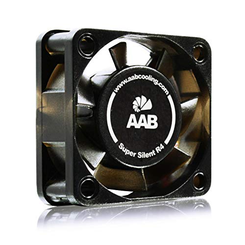 AABCOOLING Super Silent R4 - Leise und Efizient 40mm Gehäuselüfter mit 4 Anti-Vibration-Pads Silent Lüfter, Mini Ventilator, Cooling Lüfter, 3D Drucker von AABCOOLING