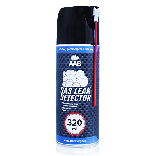 AABCOOLING Gas Leak Detector 320ml - Gasdetektor, Leckage Spray, Gas Dichtheitsprüfung, Klima Gas Lecksuch, Gaslecksuchgerät von AABCOOLING