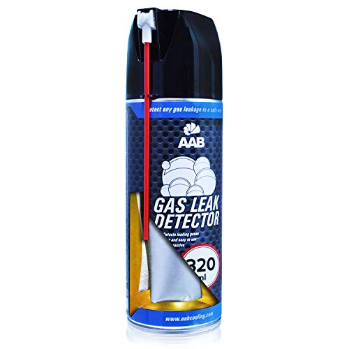AABCOOLING Gas Leak Detector 320ml - Klimaanlage Auto, Gasleckspray, Klima Leckstopp, Lecksuche Spray, Auto Reifen Schlauch Lecksuch Spray von AABCOOLING