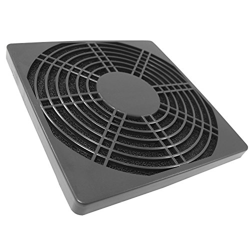 AABCOOLING Plastic Filter 80 Black - Fan Cover 80x80mm, PC Filter Mesh, Computer Filter, 80mm Fan Filter, Dust Filter von AABCOOLING