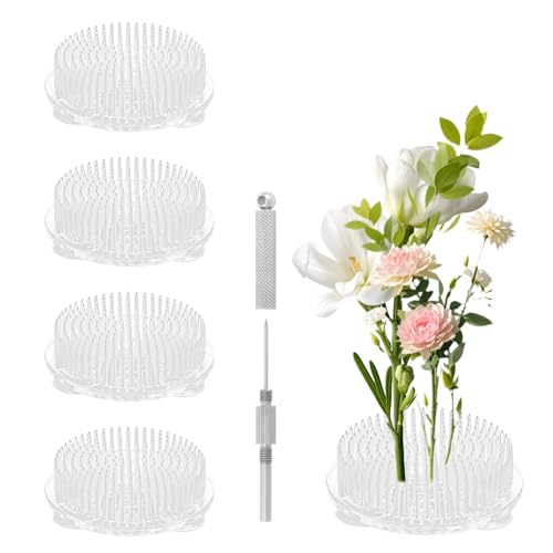 5Teiliges Flower Frog Set Für Blumenarrangements Und Pflanzen Dekoration Ikebana Blumenigel Steckigel Vase Für kreative Kunstwerke Und Stilvolle Büro Und Wohnraumgestaltung 5Teiliges Flower Frog Set Für Blumenarrangements Und Pflanzen Dekoration Ikebana Blumenigel Steckigel Vase Für kreative Kunstwerke Und Stilvolle Büro Und Wohnraumgestaltung von AABDTYYD