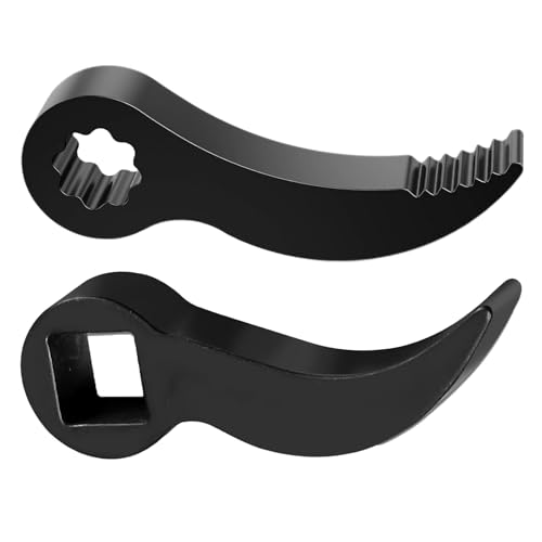 AABDTYYD 2 Stücke Brecheisen Adapter mit 1/2 Zoll Anschluss - Rostbeständig Feinjustierbar für Autowerkstatt und Maschinenbauer AABDTYYD 2 Stücke Brecheisen Adapter mit 1/2 Zoll Anschluss - Rostbeständig Feinjustierbar für Autowerkstatt und Maschinenbauer von AABDTYYD