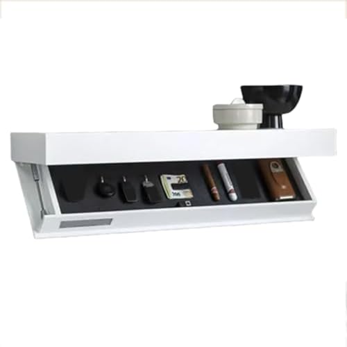 AADDFDD Magicflap Designer-Regal mit Geheimfach, verdecktes schwebendes Regal, Wandregal mit verstecktem Fach, schwebendes Regal mit verstecktem Fach, Geheimfach für Wohnzimmer White AADDFDD Magicflap Designer-Regal mit Geheimfach, verdecktes schwebendes Regal, Wandregal mit verstecktem Fach, schwebendes Regal mit verstecktem Fach, Geheimfach für Wohnzimmer White von AADDFDD