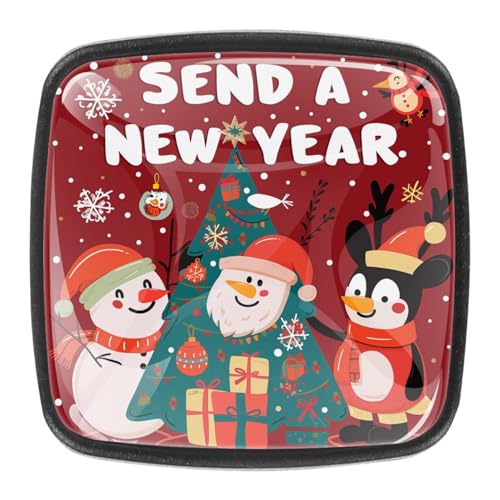 AADFAEWR 4 Stück Schubladenknöpfe Schrankknöpfe Und -Griffe Christmas Cute Snowman Penguin Features AADFAEWR 4 Stück Schubladenknöpfe Schrankknöpfe Und -Griffe Christmas Cute Snowman Penguin Features von AADFAEWR