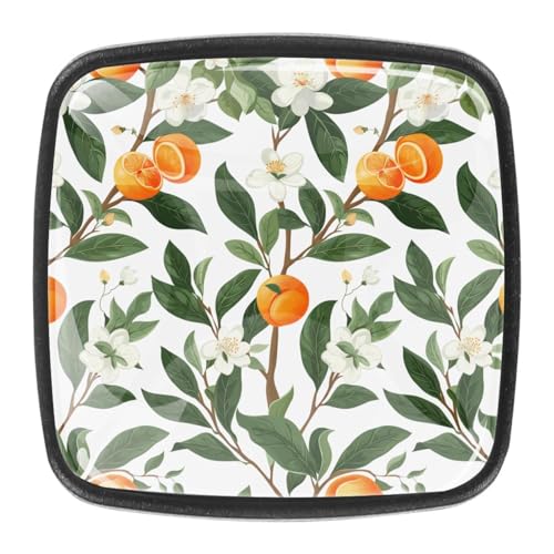 AADFAEWR 4 Stück Schubladenknöpfe Schrankknöpfe Und -Griffe Peach Tree Pattern AADFAEWR 4 Stück Schubladenknöpfe Schrankknöpfe Und -Griffe Peach Tree Pattern von AADFAEWR