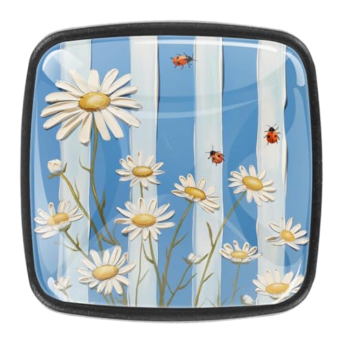 AADFAEWR 4 Stück Schubladenknöpfe Schrankknöpfe Und -Griffe Schmetterlinge Und Chrysanthemen Blumen AADFAEWR 4 Stück Schubladenknöpfe Schrankknöpfe Und -Griffe Schmetterlinge Und Chrysanthemen Blumen von AADFAEWR