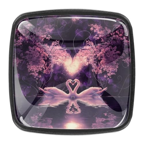 AADFAEWR 4 Stück Schubladenknöpfe Schrankknöpfe Und -Griffe Tiere Pferde Laufen von AADFAEWR