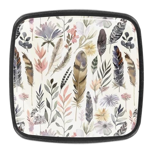 AADFAEWR 4 Stück Schubladenknöpfe Schrankknöpfe Und -Griffe Watercolor Colorful Spots AADFAEWR 4 Stück Schubladenknöpfe Schrankknöpfe Und -Griffe Watercolor Colorful Spots von AADFAEWR
