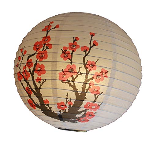 AAF Nommel®, 270, Lampion 1 Stk. Papier weiss japanisch rund Durchmesser 40cm von AAF Nommel