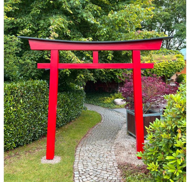 AAF Nommel Gartentor Japanisches Torii Gate Garten Tor 284 x 336 cm, Model 077 von AAF Nommel