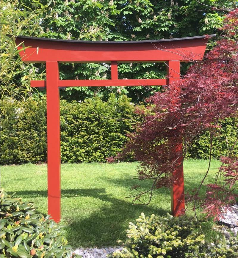 AAF Nommel Gartentor Torii Gate Japan Torbogen Tor Holz Feng Shui Asien 175 x 180 cm Nr 04 von AAF Nommel