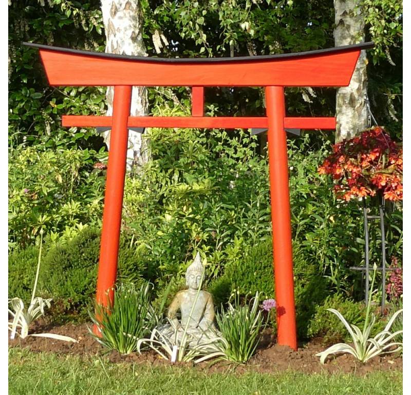 AAF Nommel Gartentor Torii Gate Japan Torbogen Tor Holz Feng Shui Asien 175 x 180 cm von AAF Nommel